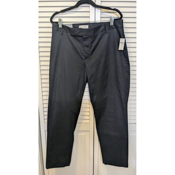 NWT Ladies GAP Navy Slim Cropped Capris Pants 16R Retail $49.50 Plus - Picture 1 of 7